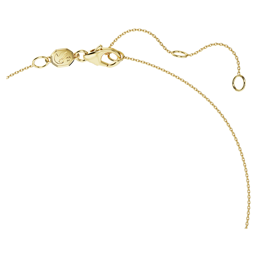 swarovski eternity pendant  laboratory grown diamonds 1 ct tw  18k yellow gold