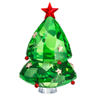 swarovski joyful holiday tree green