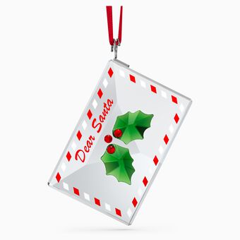Holiday Cheers Letter to Santa Ornament