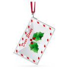 Holiday Cheers Letter to Santa Ornament