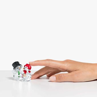 swarovski snowman family