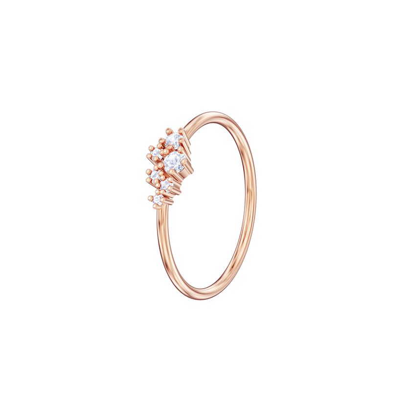 Penélope Cruz Moonsun Ring, White, Rose gold plating