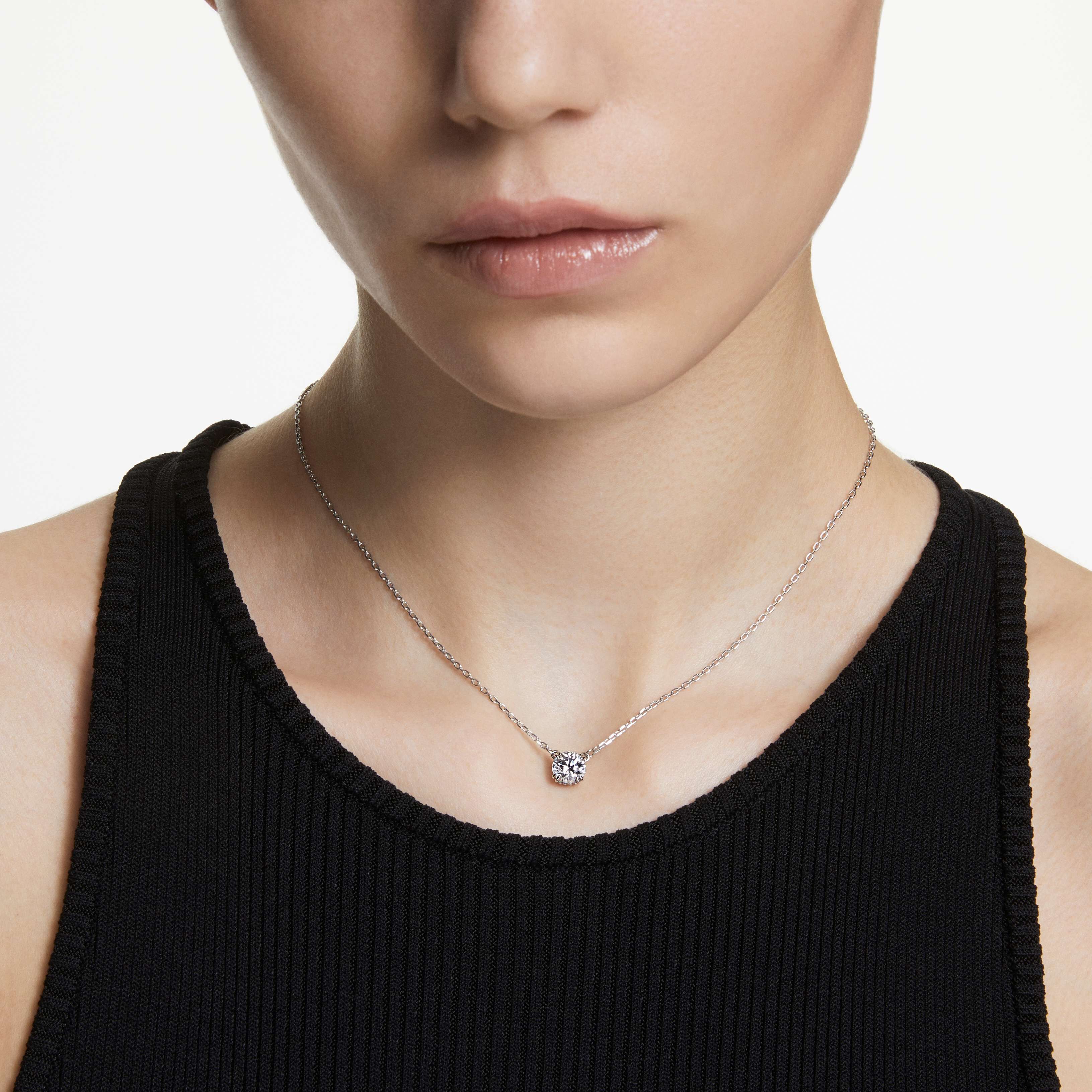 Swarovski solitaire pendant necklace best sale