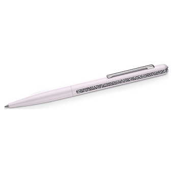 swarovski crystal shimmer ballpoint pen  pink  chromed plated