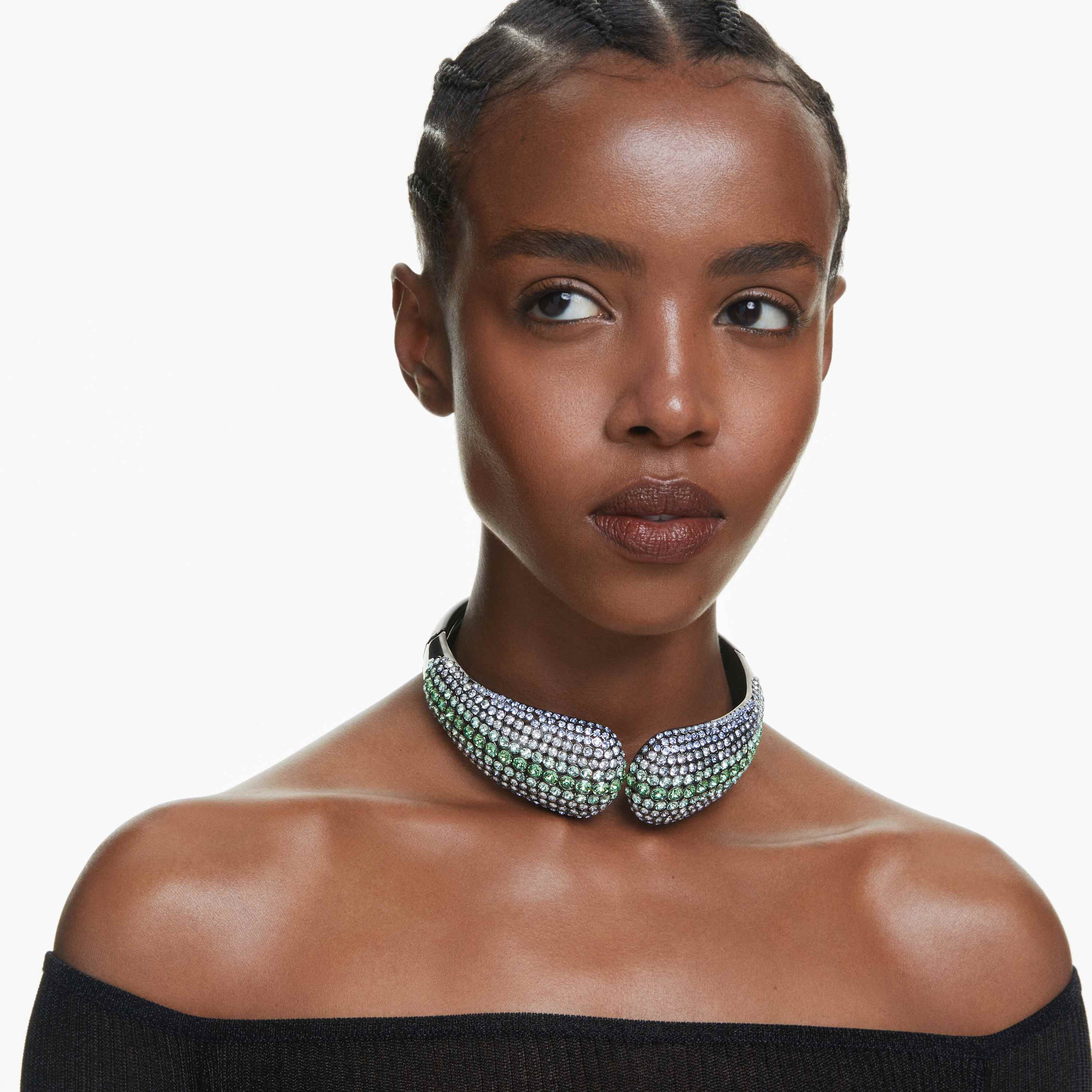 Multicolor choker necklace shop