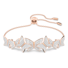swarovski lilia bracelet butterfly white rose gold tone plated