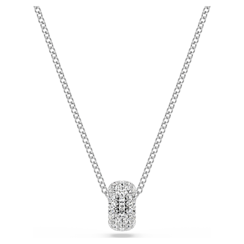 swarovski dextera pendant  white  rhodium plated