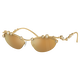 swarovski gold tone
