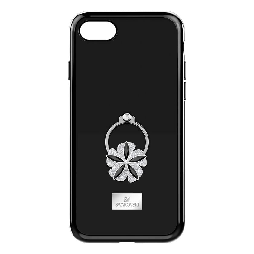 Mazy ring Smartphone Case with integrated Bumper, iPhone® 8, Black