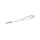 Crystal Starlight Agenda Ballpoint Pen, White