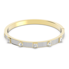 swarovski thrilling deluxe bangle white gold tone plated