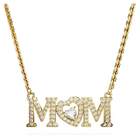 swarovski mother s day necklace heart white gold tone plated
