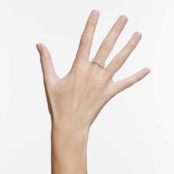 swarovski matrix vittore ring  marquise cut  white  rhodium plated