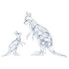 swarovski kangaroo mother with baby