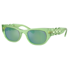 swarovski sunglasses oval shape sk6022 green