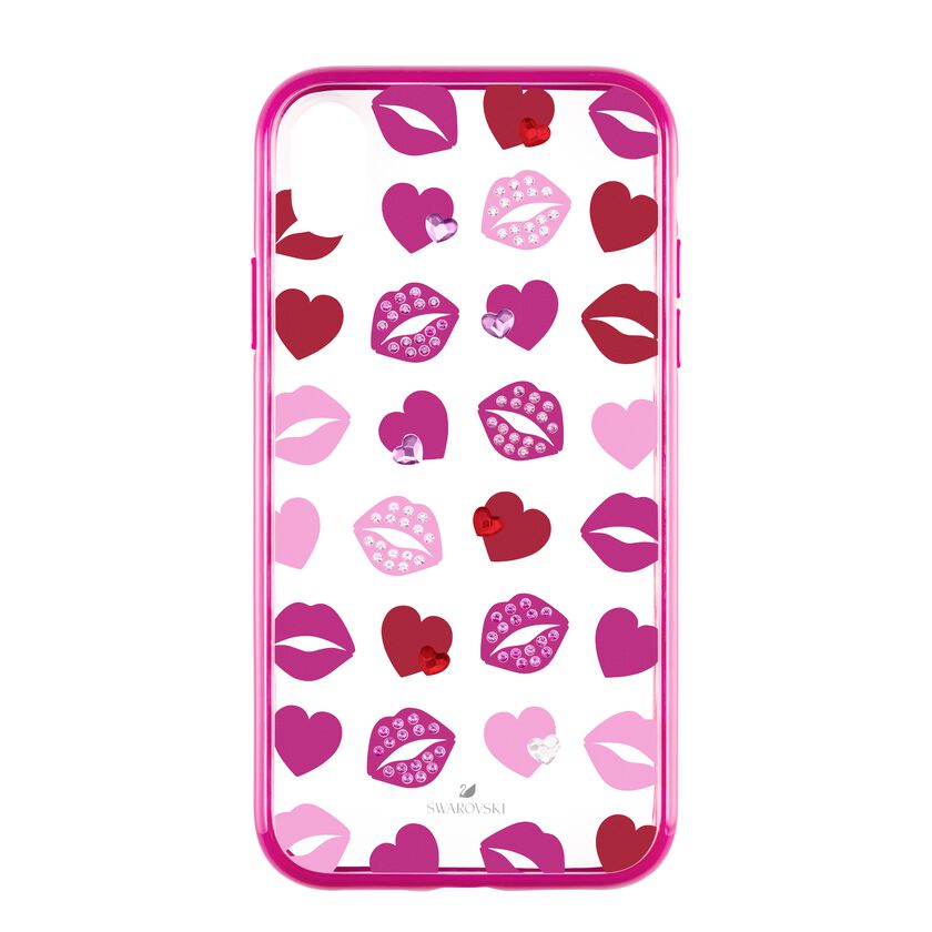 Lovely Smartphone case with integrated Bumper, iPhone® XR, Pink