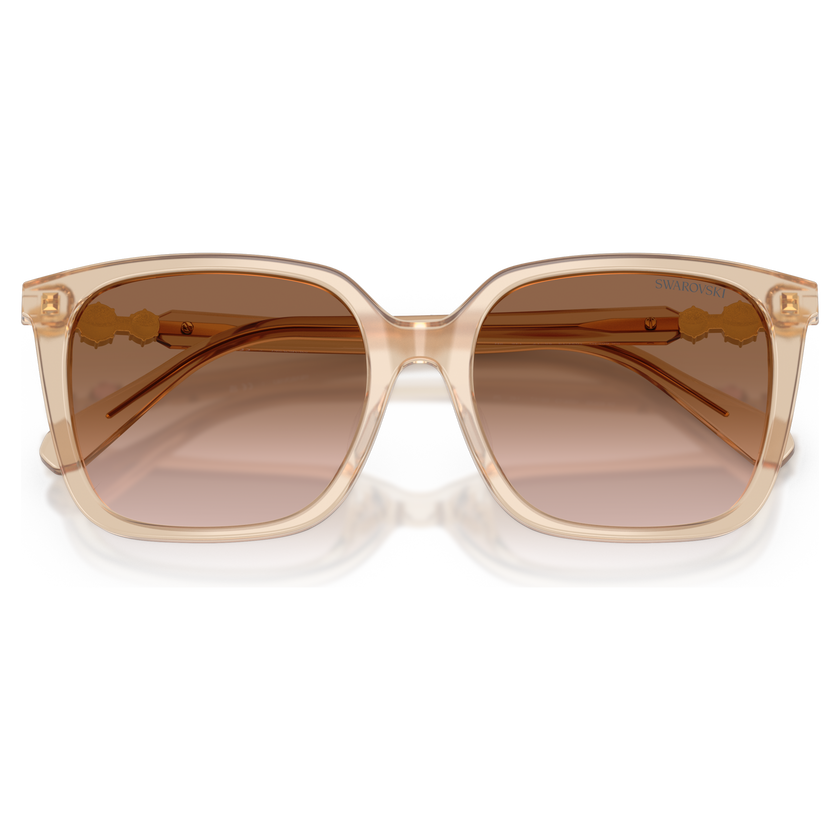 swarovski sunglasses  square shape  sk6049  beige