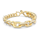 swarovski dextera bracelet pav crystal gold tone plated