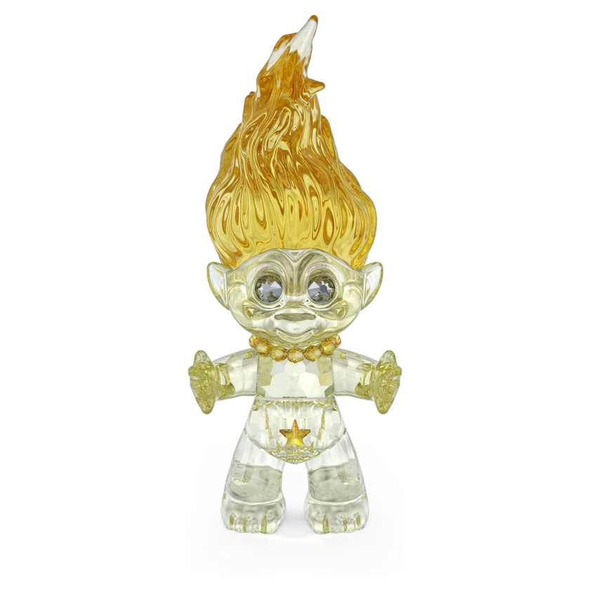 swarovski good luck trolls troll  yellow