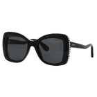 swarovski sunglasses  butterfly shape  sk6062u  black