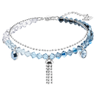 Ocean View Bracelet, Multi-colored, Rhodium plating