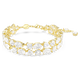 swarovski gold tone