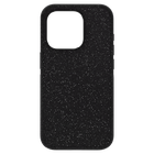 swarovski high smartphone case iphone 15 pro black