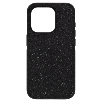 swarovski high smartphone case iphone 15 pro black