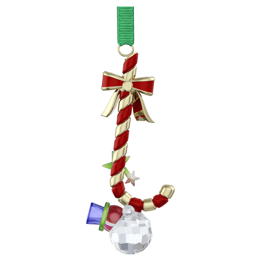 swarovski holiday cheers dulcis candy cane ornament