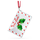 swarovski holiday cheers letter to santa ornament