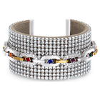 Spectacular Cuff, Dark multi-colored, Mixed metal finish