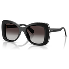 swarovski sunglasses  butterfly shape  sk6062u  black