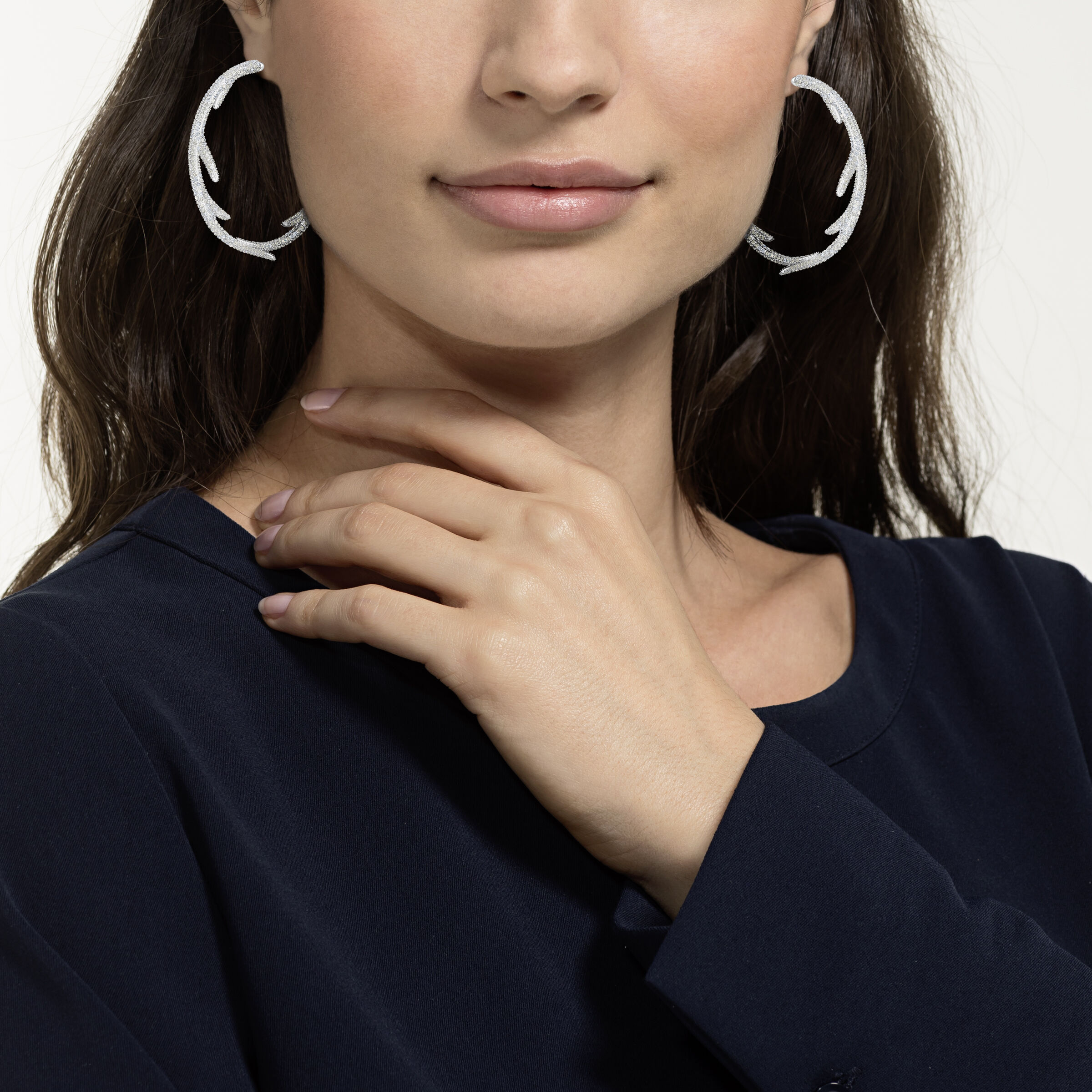 Swarovski polar earrings new arrivals
