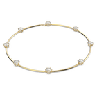 Constella choker, White, Gold-tone plated