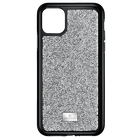 Glam Rock Smartphone Case with Bumper, iPhone® 11 Pro, Silver tone