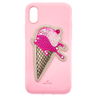 No Regrets Ice Cream Smartphone case with integrated Bumper, iPhone® XS Max, Pink