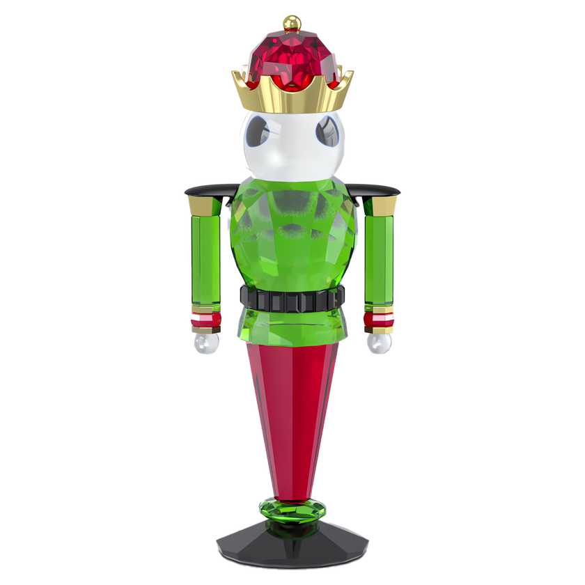 swarovski holiday cheers nutcracker  green