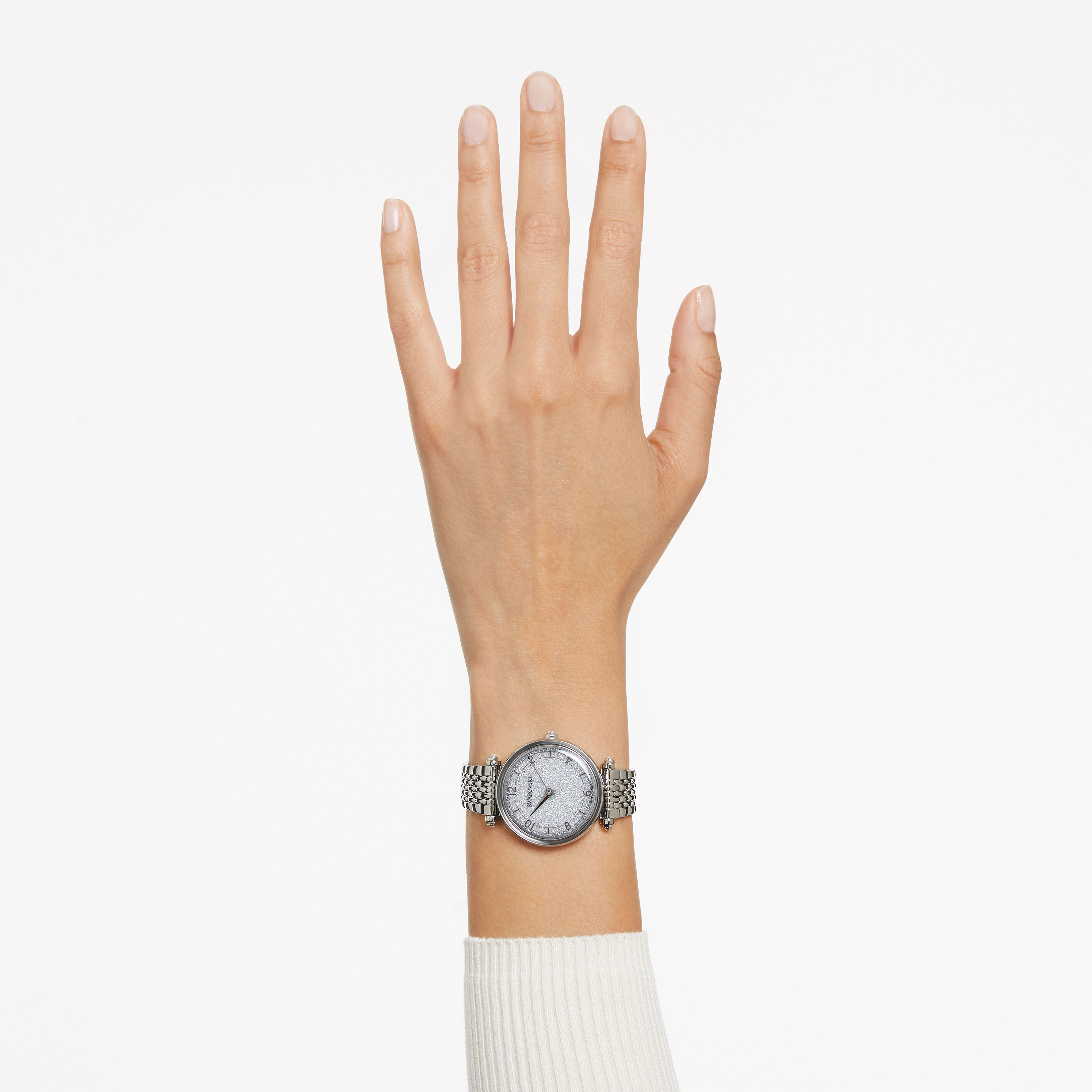 Swarovski ladies silver hotsell watches