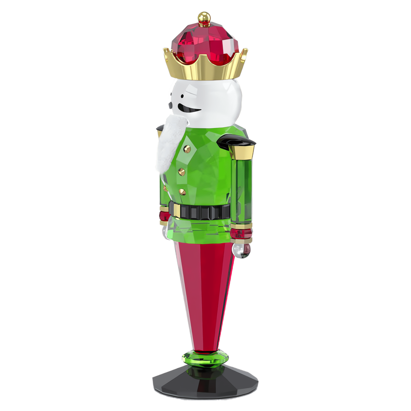 swarovski holiday cheers nutcracker  green