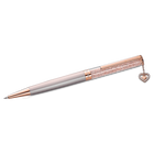 swarovski crystalline ballpoint pen pink rose gold tone plated