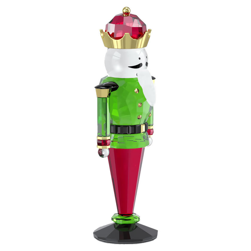 swarovski holiday cheers nutcracker  green