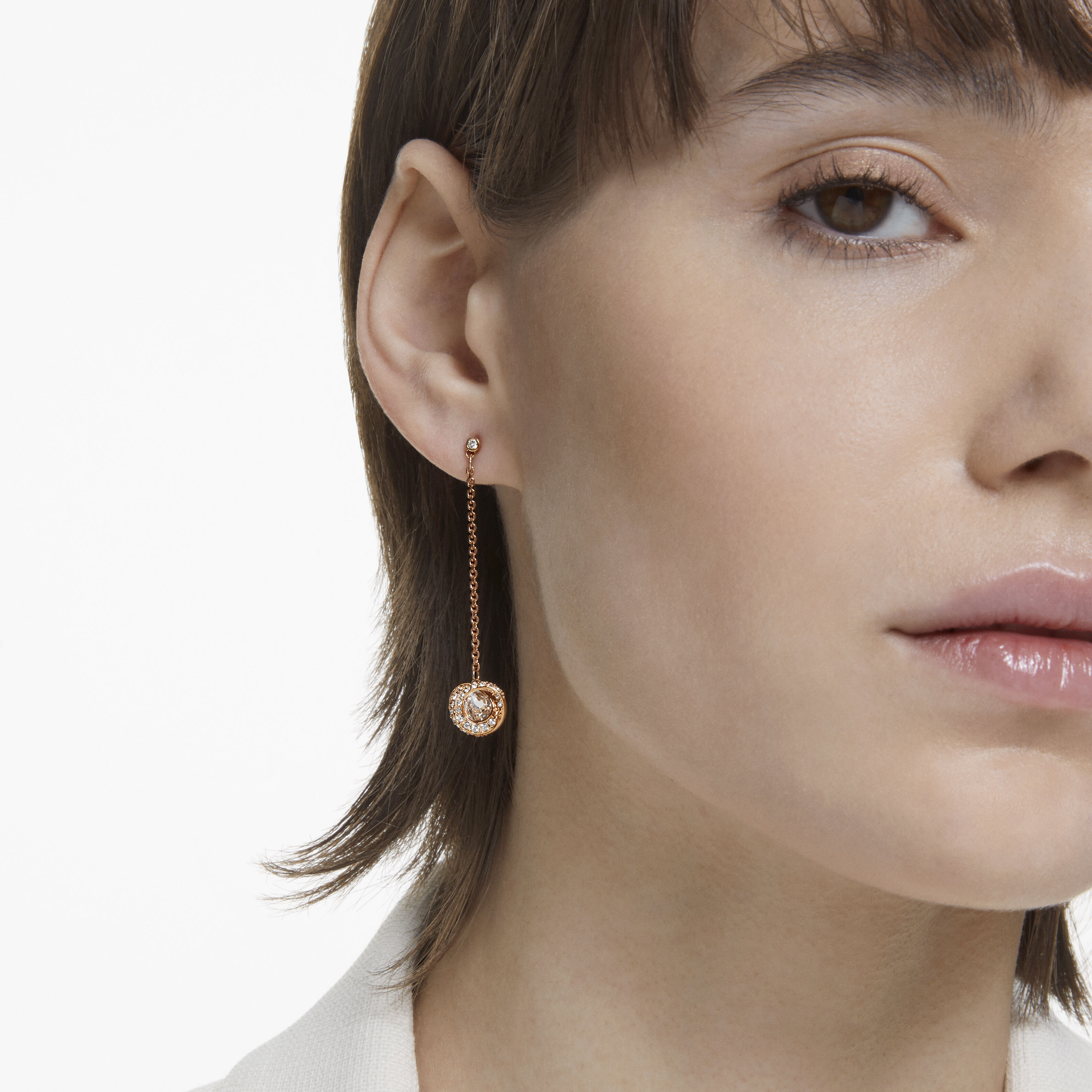Long dangle best sale earrings