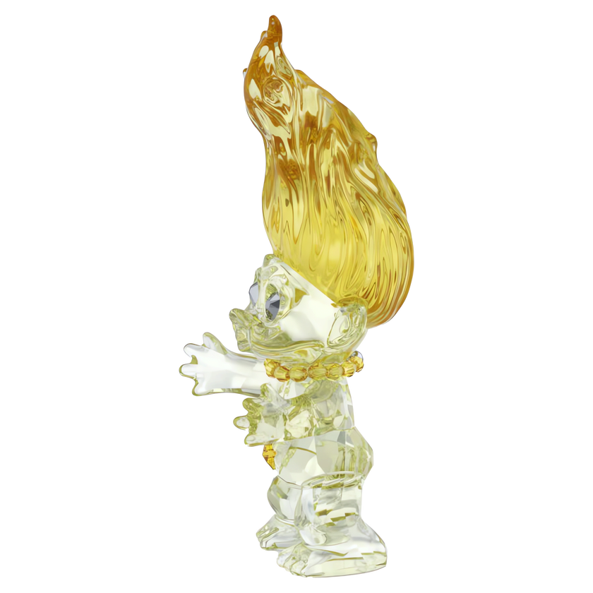 swarovski good luck trolls troll  yellow