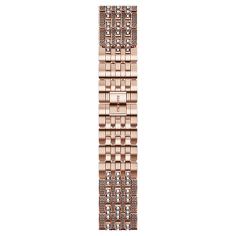 swarovski princess strap  for apple watch  40mm   41mm  rose gold tone  rose gold tone finish