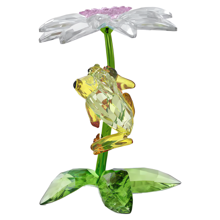 swarovski idyllia frogs and flower