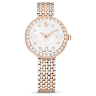 swarovski certa watch swiss made metal bracelet rose gold tone rose gold tone finish