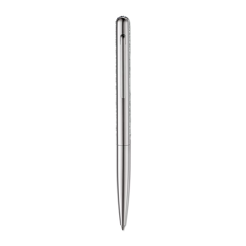 Crystal Shimmer Ballpoint Pen, Silver tone, Chromed plated