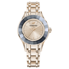Alegria Watch, Metal bracelet, Golden, Champagne gold tone PVD