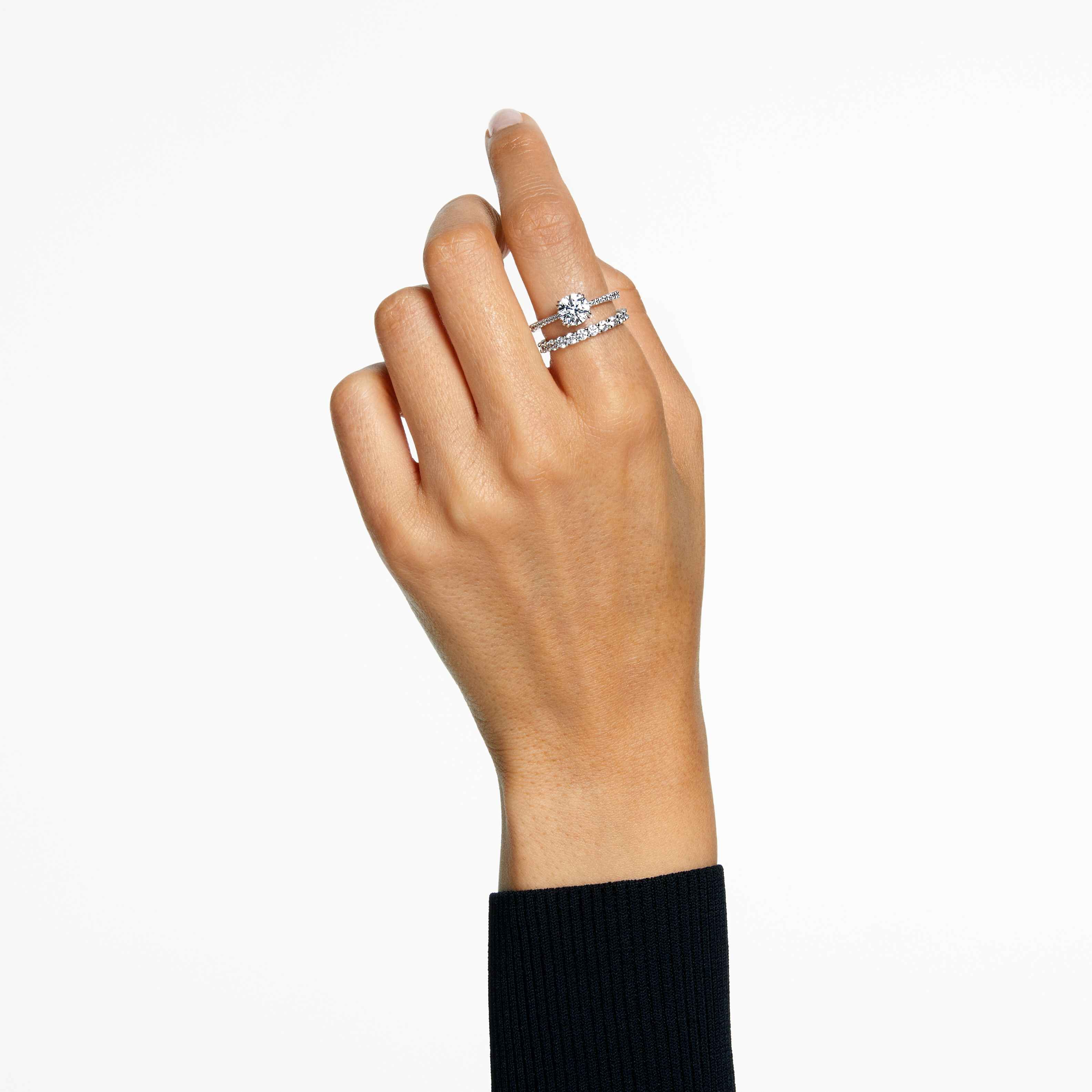 Swarovski wedding ring best sale sets