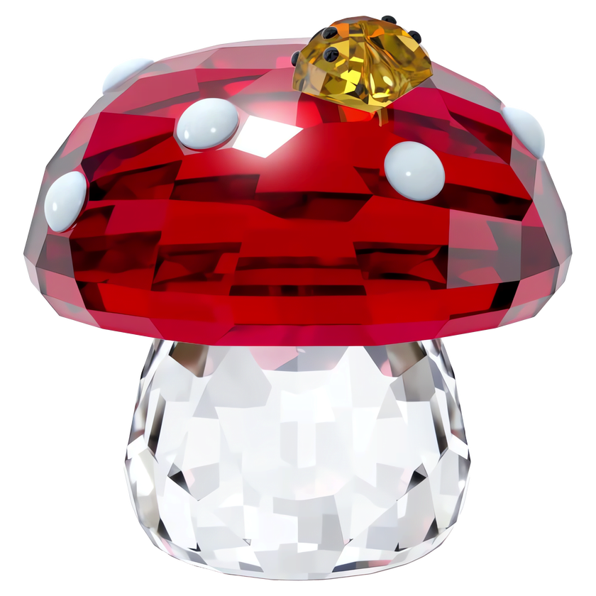 swarovski idyllia mushroom and ladybugs